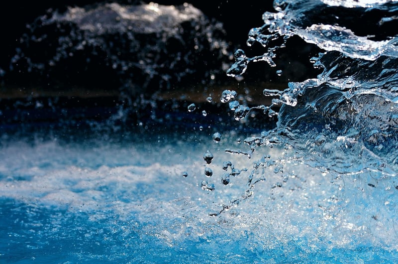 Ethereal water features